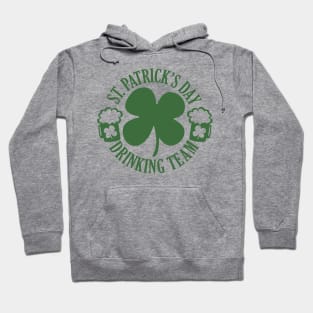 St. Patrick's Day-Funny Drinking Team Beer Clover Hoodie